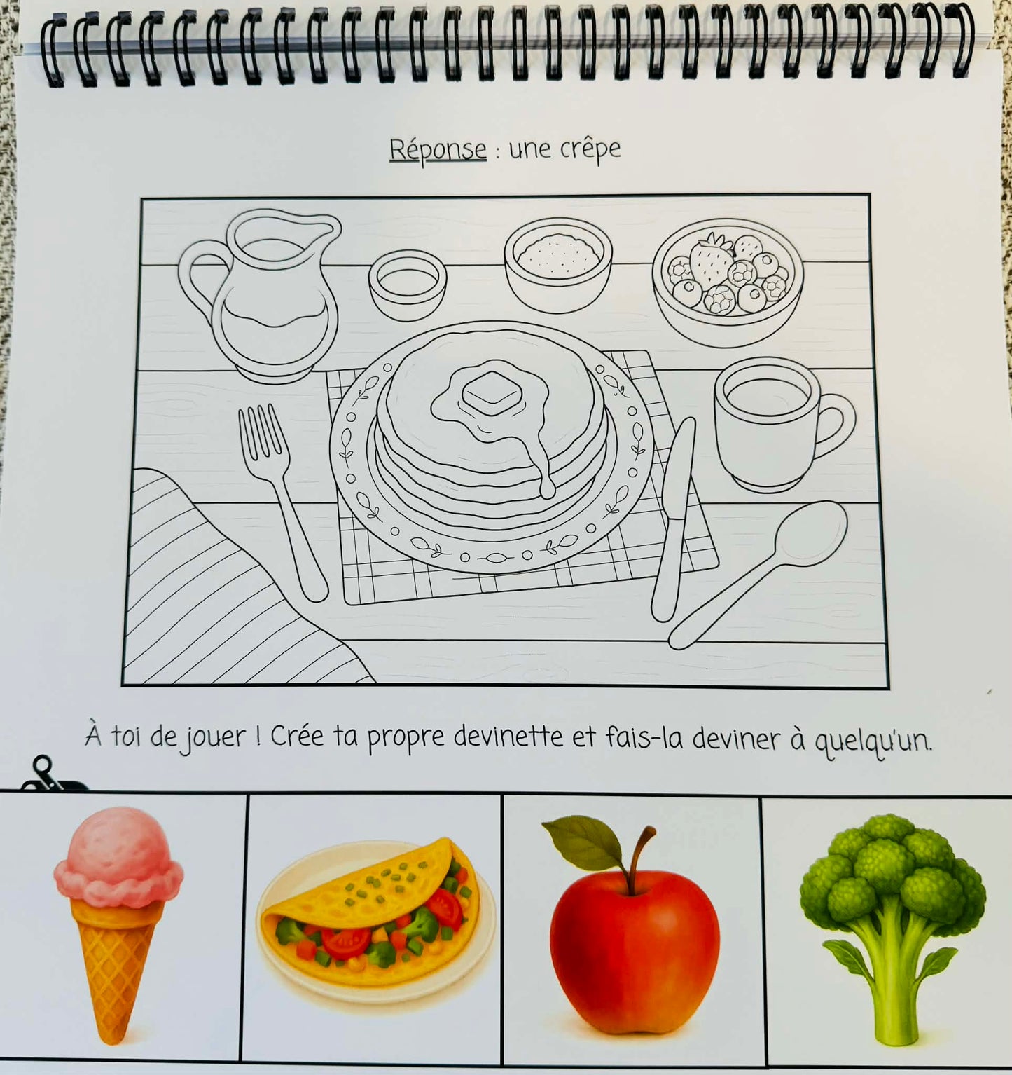 Romy et le grand jeu de Noël (devinettes et coloriage)