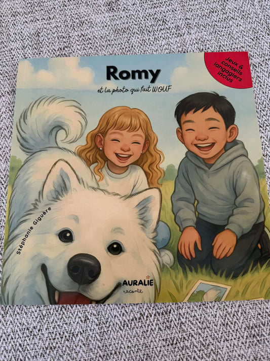 Romy et la photo qui fait WOUF