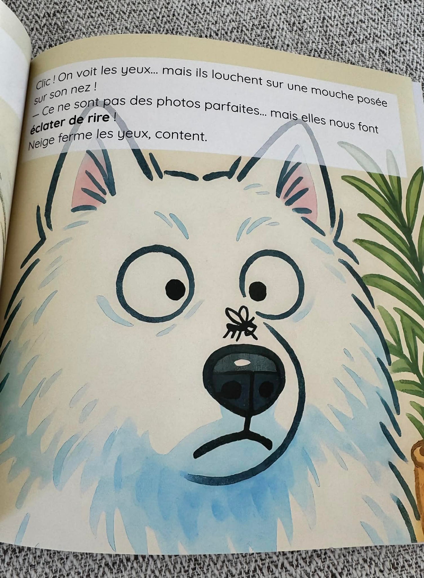 Romy et la photo qui fait WOUF